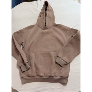 Comfrt Taupe Hoodie Sweatshirt Size Medium